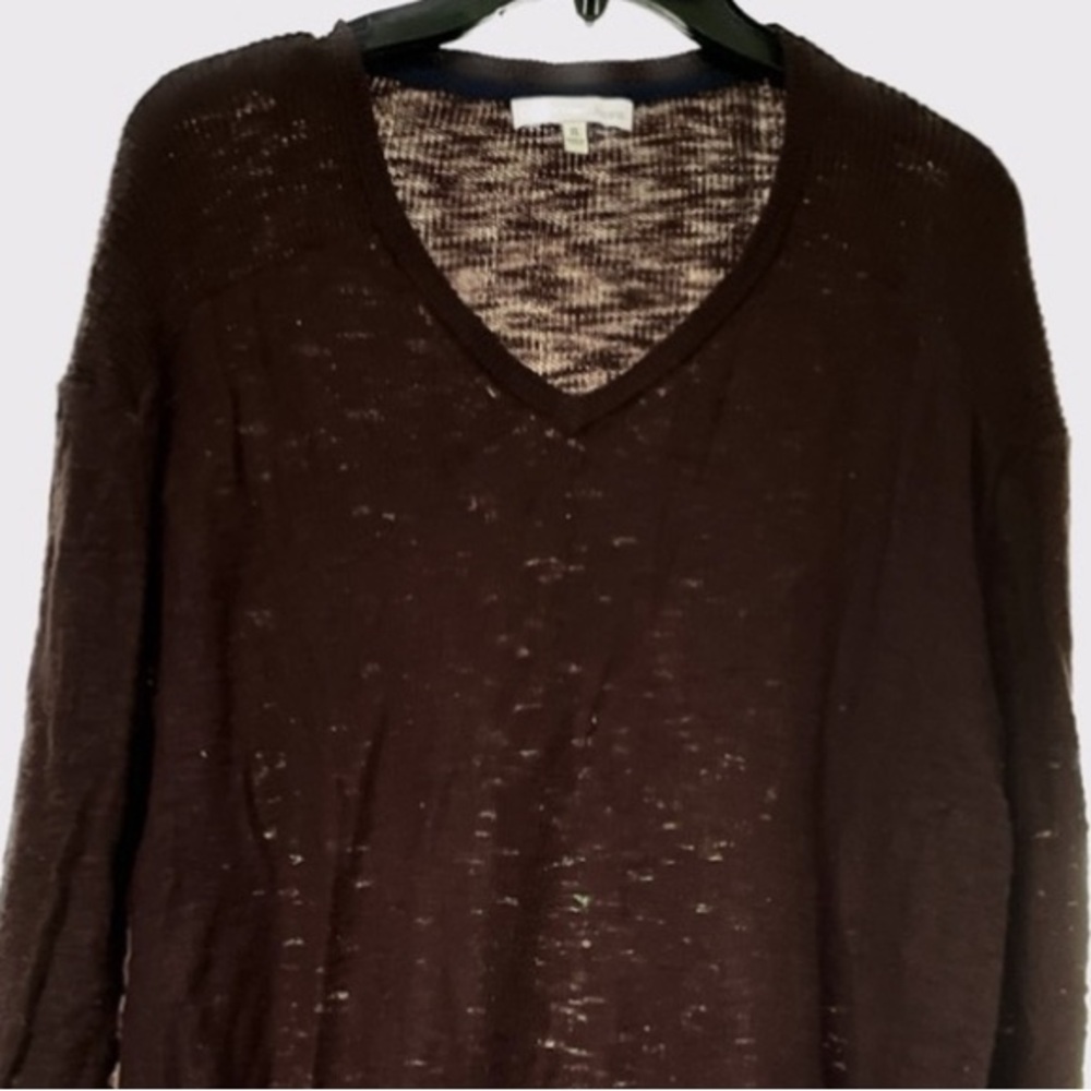 Calvin Klein Burgundy Sweater crew neck